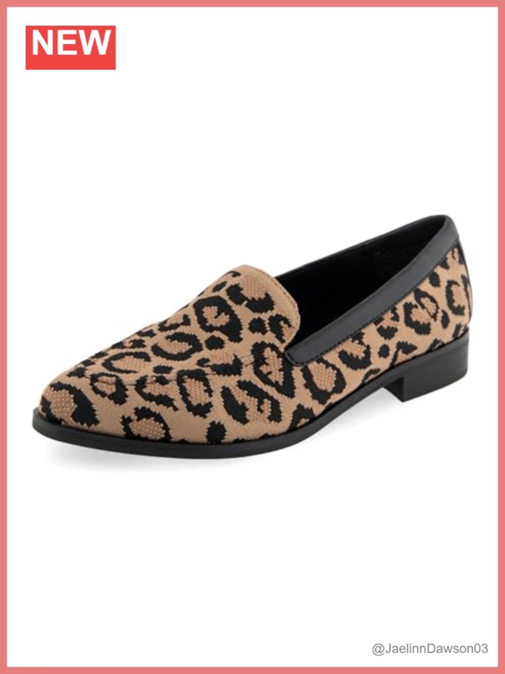 Aerosoles Women's Emanil Low Block Heel Pointed Toe Slip-On Loafer